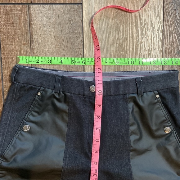 Black Diamond by Harry’s Horse Denim and Faux Leather Riding Breeches Size EU 38 - Picture 11 of 13